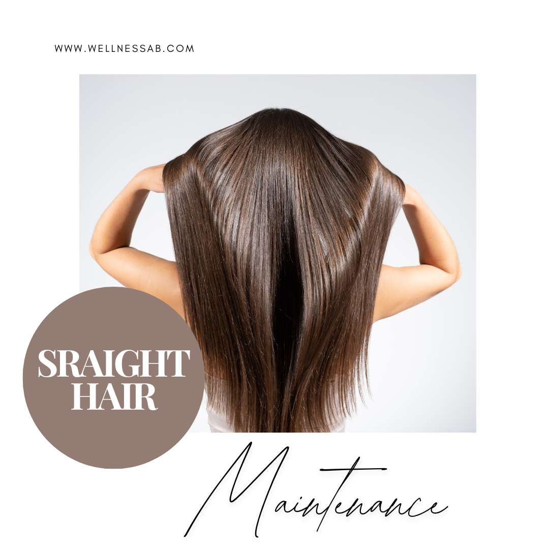 straight hair maintenance